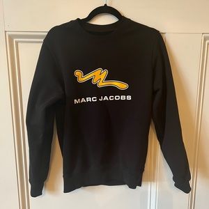 Marc Jacobs faux varsity cotton sweatshirt